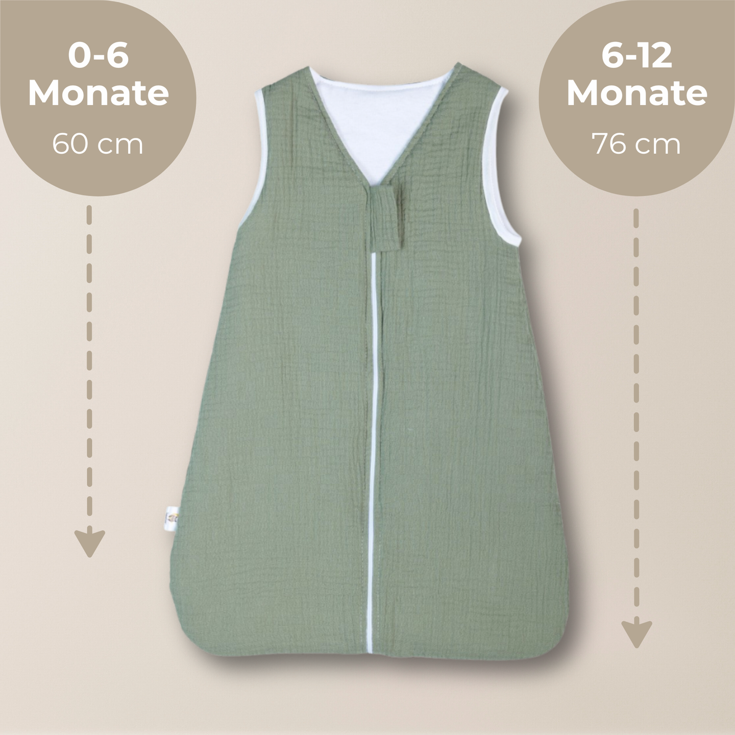 YappySnug - Klassischer Babyschlafsack