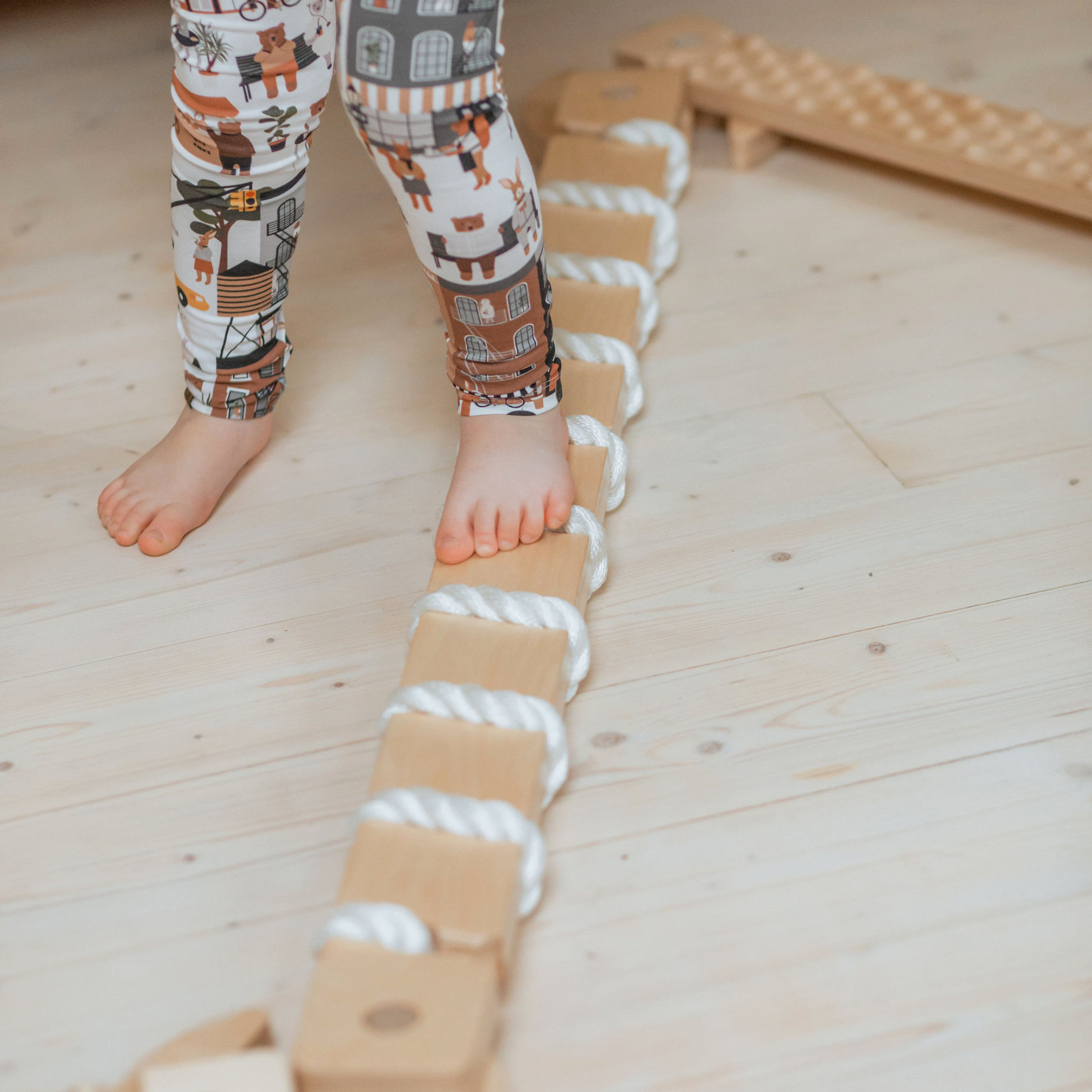 TipiToo® – Schwebebalken Set aus Holz mit 3 Elementen