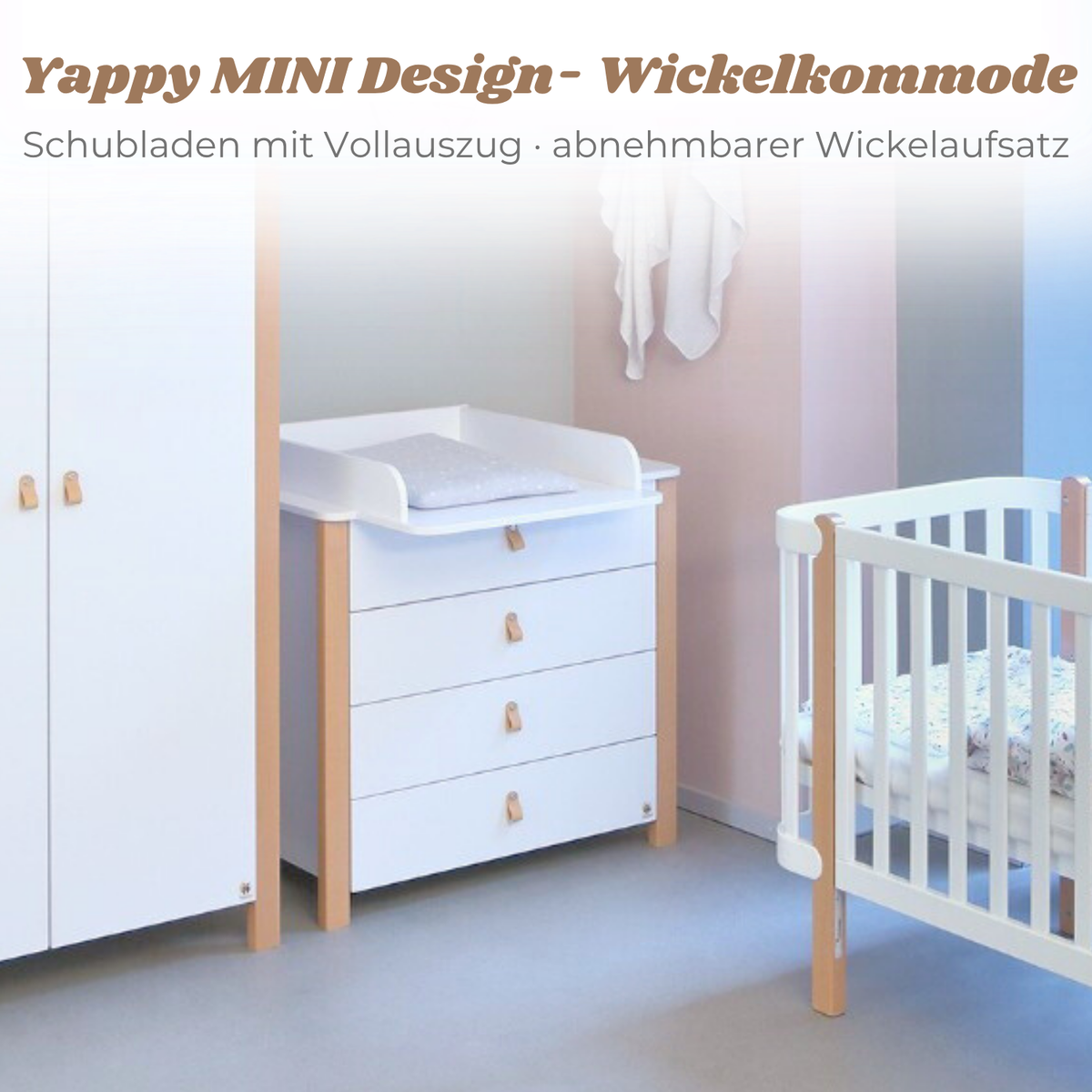 YappyÉtude MINI Design - Changing Table 90×50×85.5cm