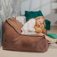 "Yappy Nest" XXL Sitzsack 70x50x80cm mit EPS-Perlen & Anti-Rutsch-Boden