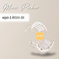 "Mini Rocker" 3-in-1, rocker, climbing arch & slide 75x39x40cm