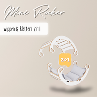 "Mini Rocker" 3-in-1, rocker, climbing arch & slide 75x39x40cm