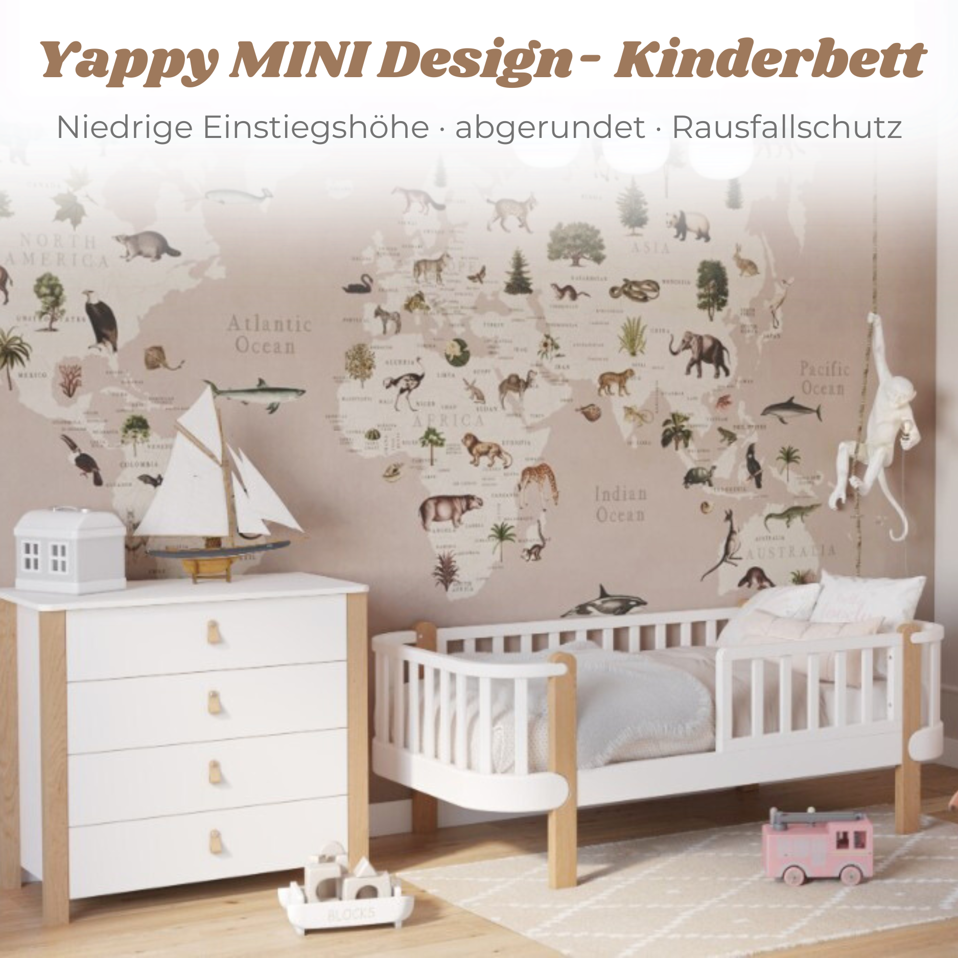 YappyÉtude JUNIOR Design - Kinderbett 160×80cm