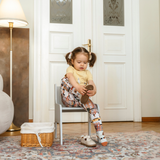Tulla® Kinderstuhl – 3fach höhenverstellbarer Montessori Stuhl aus Holz