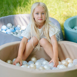 "Sunny Pool" wasserfestes Bällebad 90x30cm OHNE Bälle