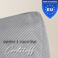 "Cozy Cloud" Kinder-Sitzsack 80x85cm mit EPS Perlen