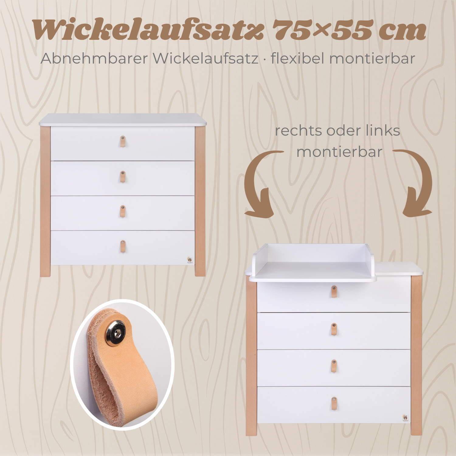 Yappy MINI Design - Wickelkommode