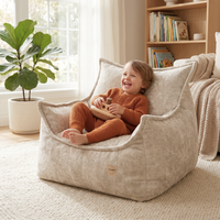 "Chenille Throne" bequemer Kinder-Relaxsessel 80x73x58cm