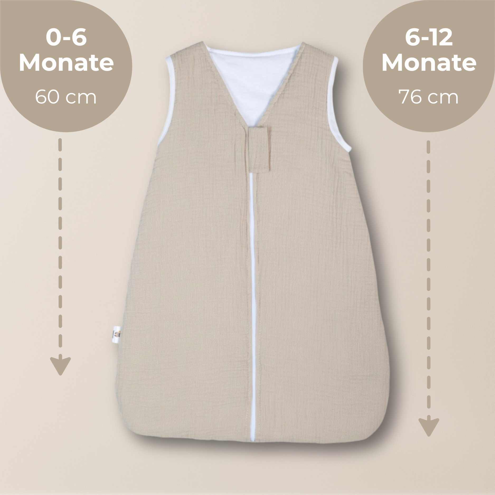 YappySnug - Klassischer Babyschlafsack