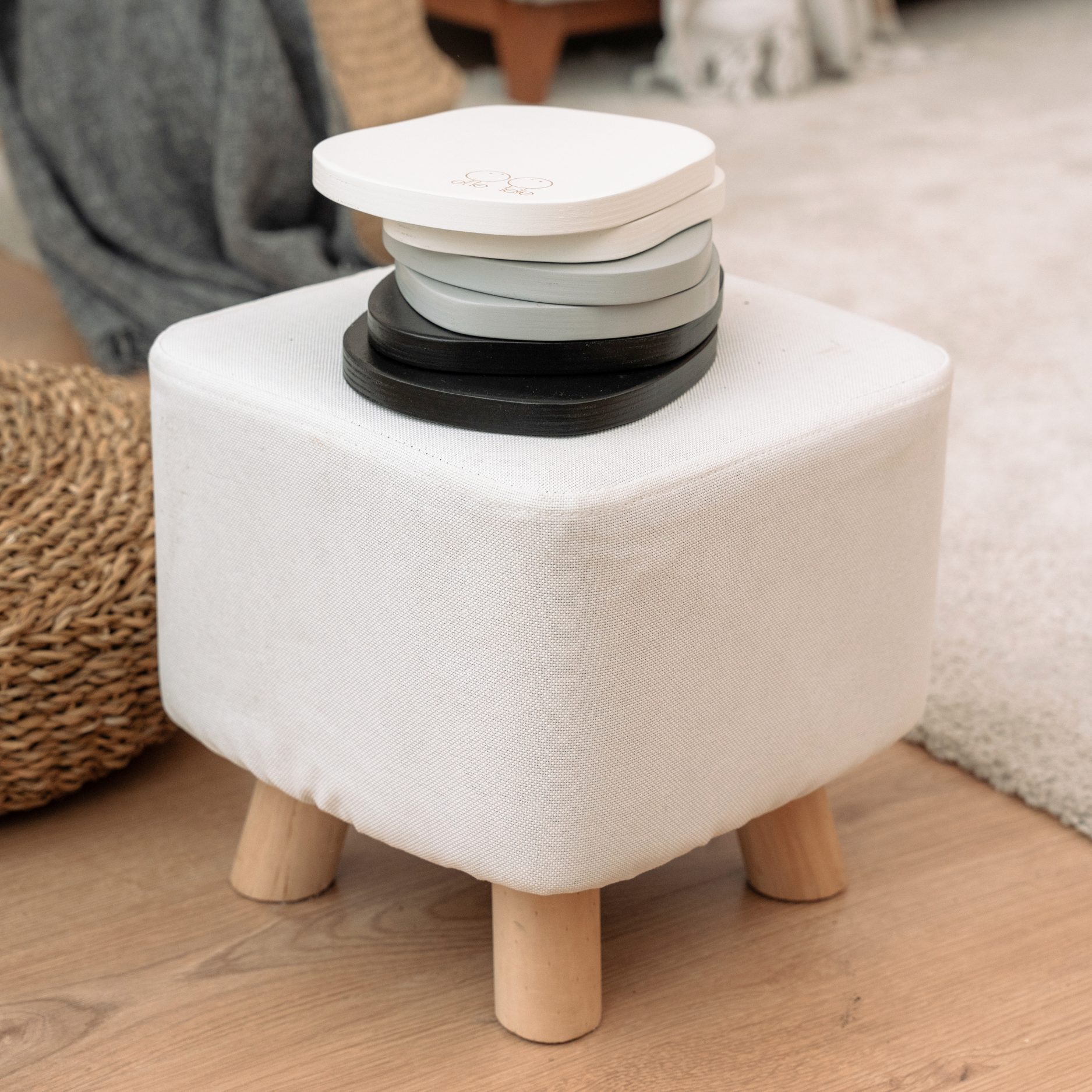 Montessori Balance-Trittsteine aus Holz