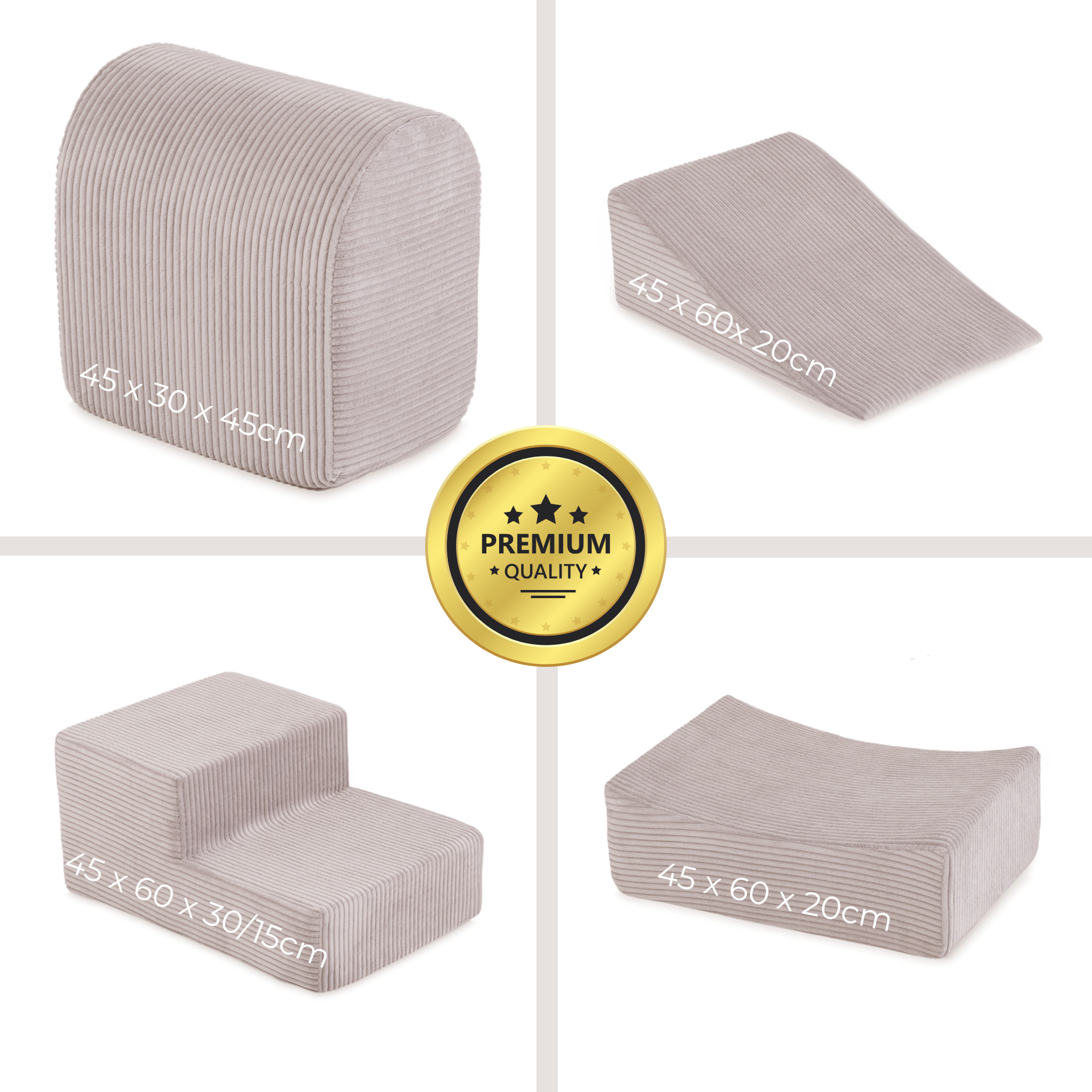 "Cordy Blocks" 4 Schaumstoff-Bauelemente