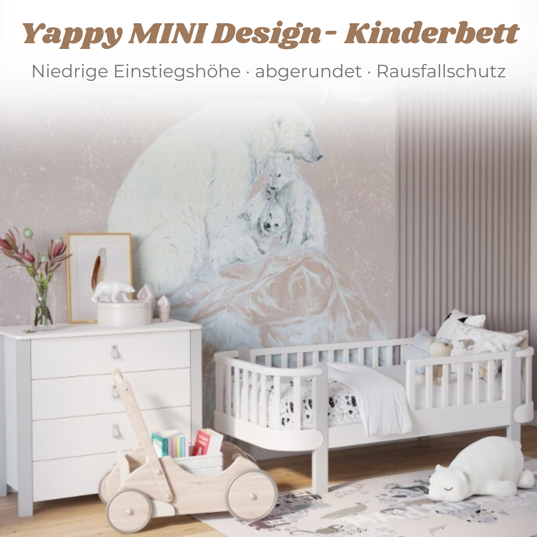 YappyÉtude JUNIOR Design - Kinderbett 160×80cm