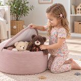 "Toy Pouf" befüllbarer Aufbewahrungs-Sitzhocker 65×30 cm