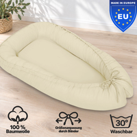 wendbares Babynest Classic - 100% Baumwolle
