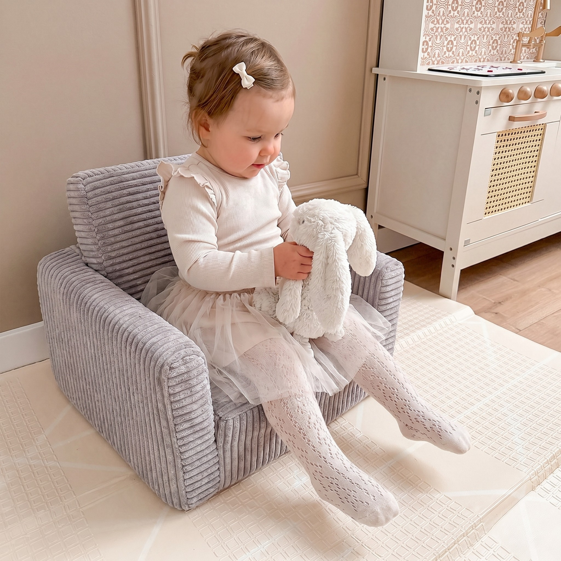 "Comfort Cubie" 2in1 Kindersessel mit Liegefunktion
