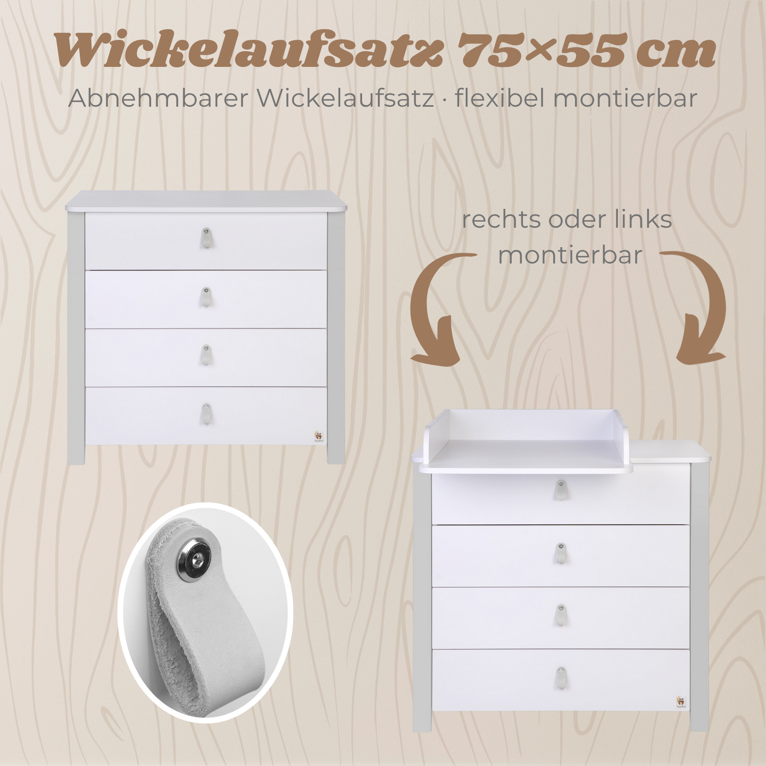 Yappy MINI Design - Wickelkommode