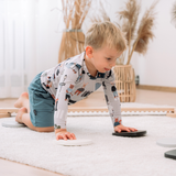 Montessori Balance-Trittsteine aus Holz
