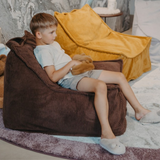 "Yappy Nest" XXL Sitzsack 70x50x80cm mit EPS-Perlen & Anti-Rutsch-Boden