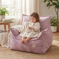 "Chenille Throne" bequemer Kinder-Relaxsessel 80x73x58cm