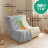 "Fluffy Mooni" Ergonomischer Lounge-Sessel mit 4-Zonen-System
