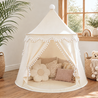 Play tent - breathable made of cotton &amp; hemp