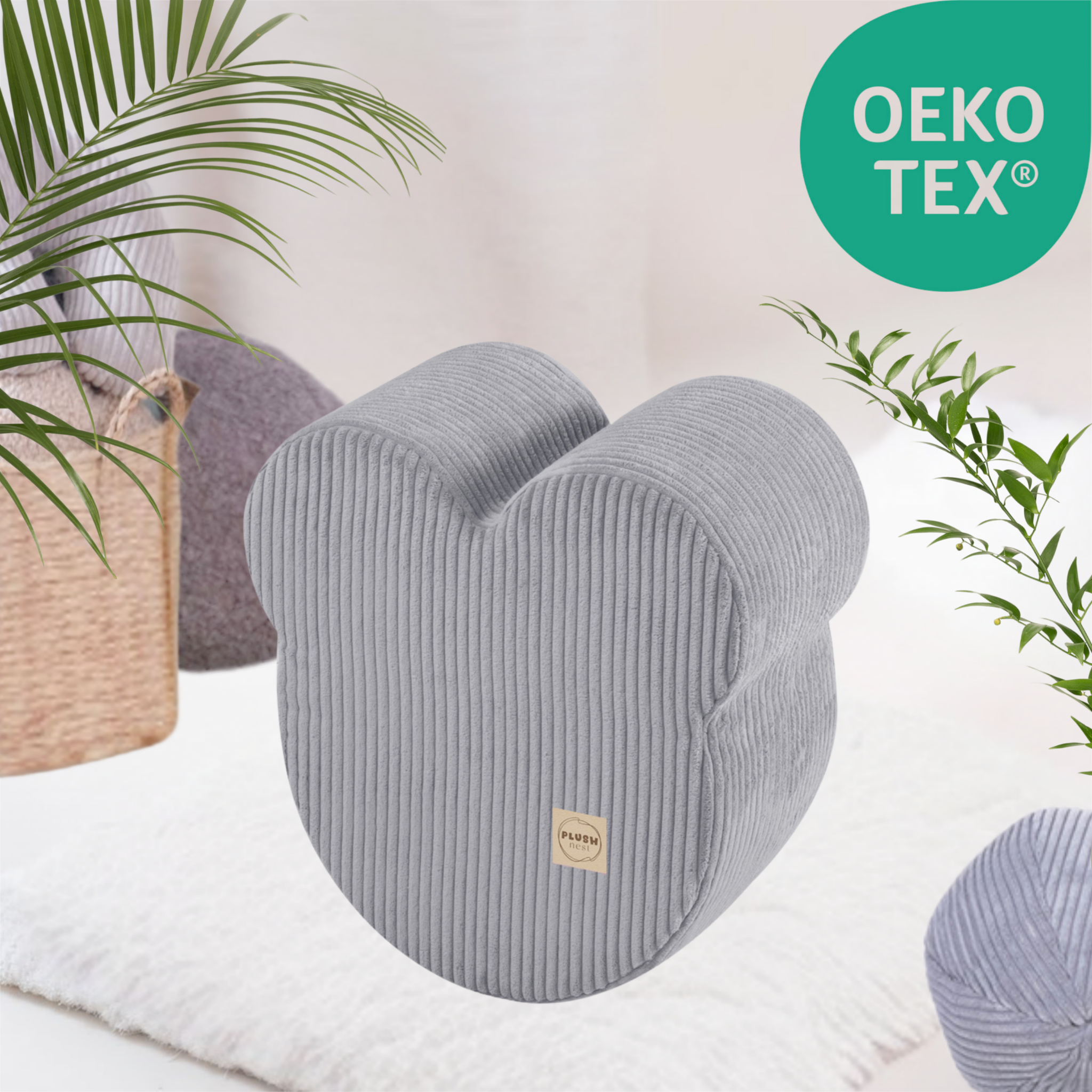 "Cozy Bear" Sitzhocker 46x25 cm