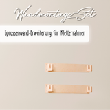 Wandmontage Set – Sprossenwand Erweiterung für MOPITRI® & FIPITRI® Kletterrahmen