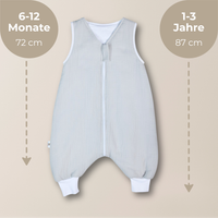 YappyBuzz Baby- und Kinderschlafsack mit Beinen