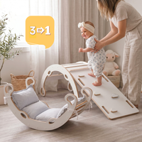 "Mini Rocker" 3in1, Wippe, Kletterbogen & Rutsche 75x39x40cm
