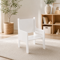 Tulla® Kinderstuhl – 3fach höhenverstellbarer Montessori Stuhl aus Holz