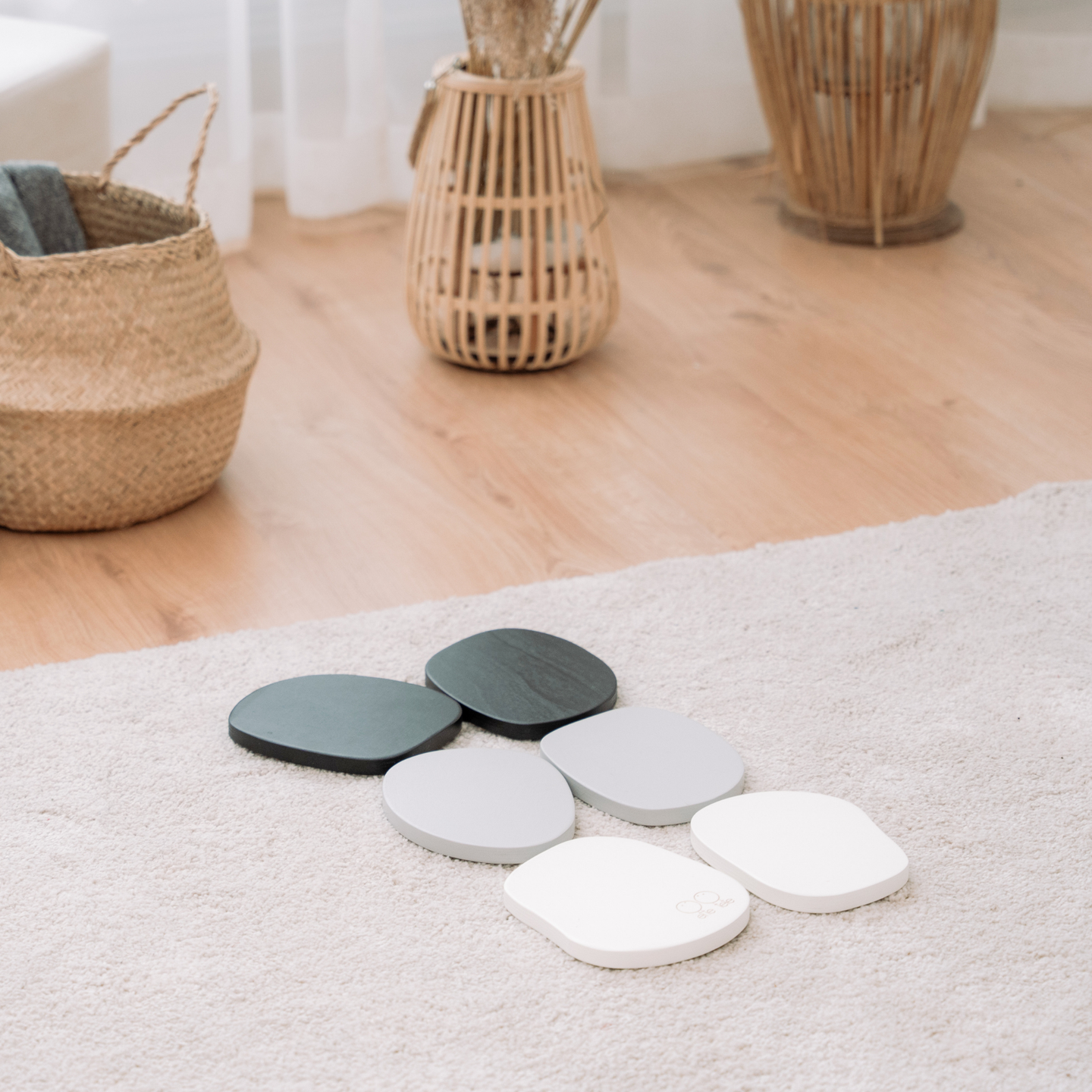 Montessori Balance-Trittsteine aus Holz