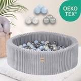 "Fluffy Pool" Bällebad 90x30cm mit 200 Bällen