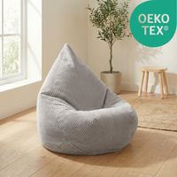 "Cozy Cloud" Kinder-Sitzsack 80x85cm mit EPS Perlen