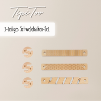 TipiToo® – Schwebebalken Set aus Holz mit 3 Elementen
