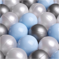 "Dreamy Balls" 200 Bällebad-Bälle im sanften Farbmix, CE-zertifiziert