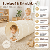 Spieltunnel aus Baumwolle, passend zum Tipi, 180x46cm