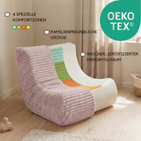 "Fluffy Mooni" Ergonomischer Lounge-Sessel mit 4-Zonen-System