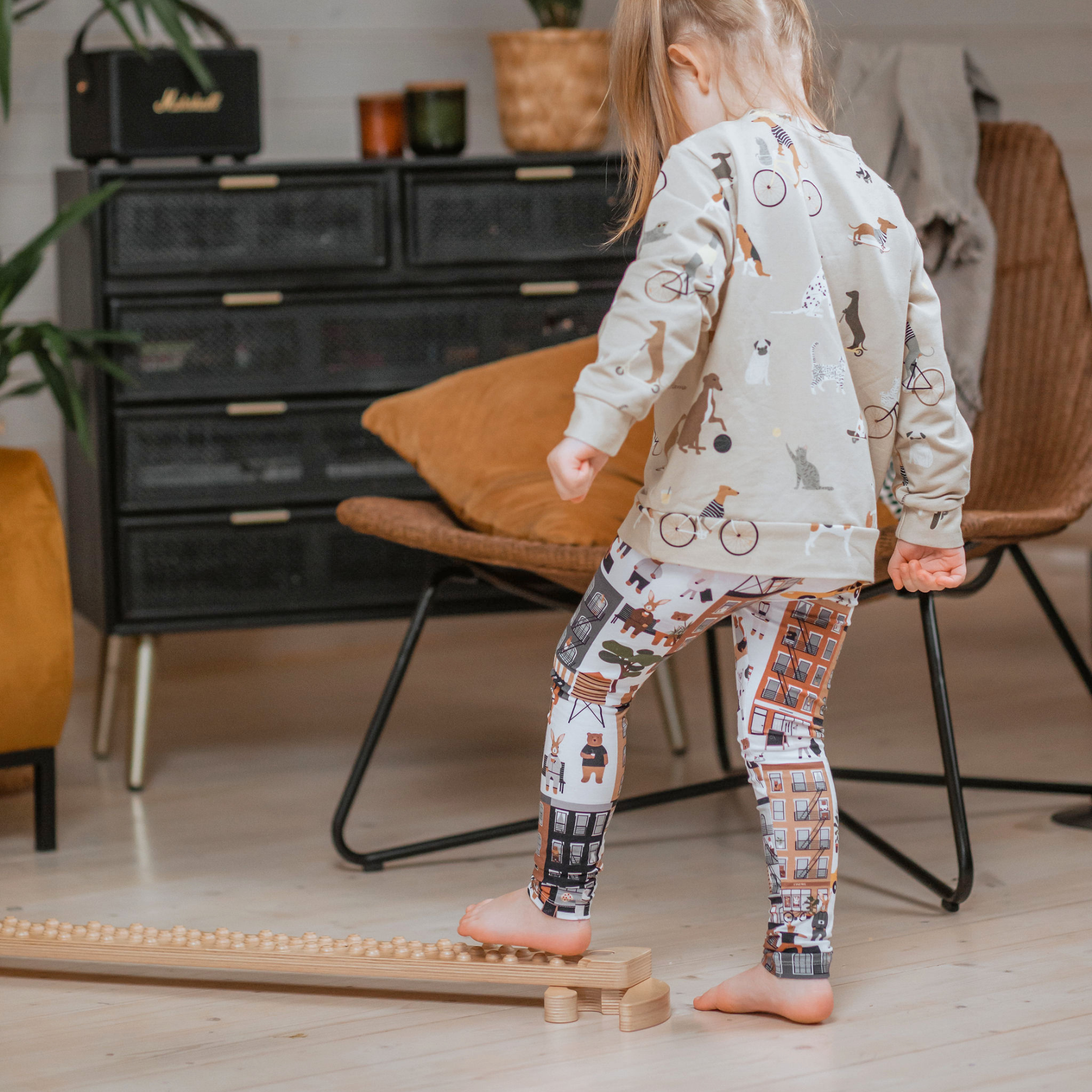 TipiToo® – Schwebebalken Set aus Holz mit 3 Elementen