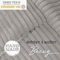 "Cozy Cloud" Kinder-Sitzsack 80x85cm mit EPS Perlen