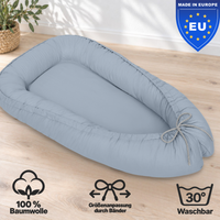 wendbares Babynest Classic - 100% Baumwolle