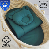 Baby Bettwäsche-Set mit Füllung – Decke & Teddy-Kissen aus 100% Baumwolle