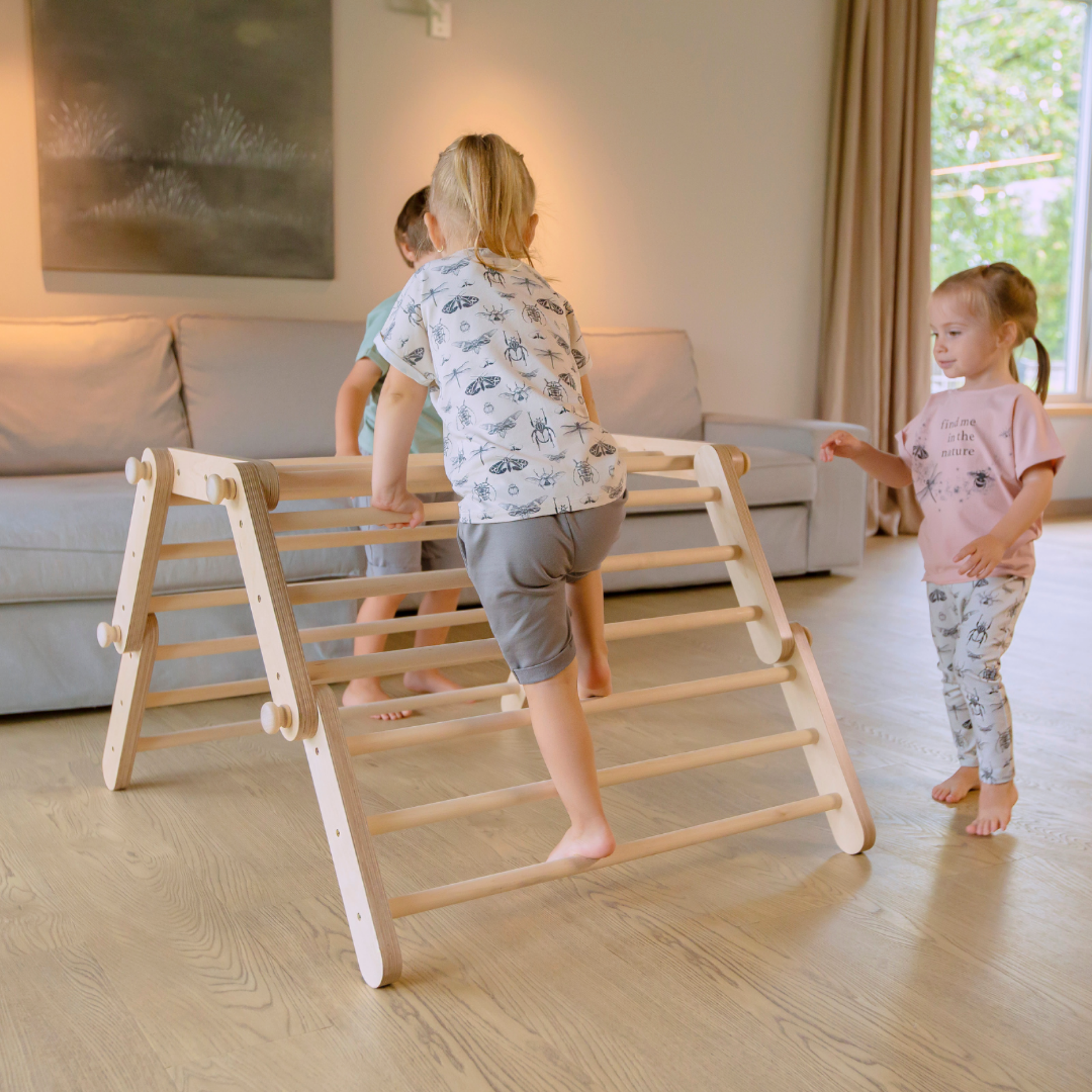 FIPITRI® – Modifizierbarer Montessori Kletterrahmen mit 5 Segmenten