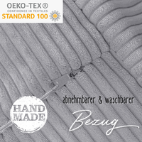 "Cozy Cloud" Kinder-Sitzsack 80x85cm mit EPS Perlen