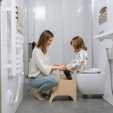 MIIMO® – Höhenverstellbarer Montessori Tritthocker aus Holz