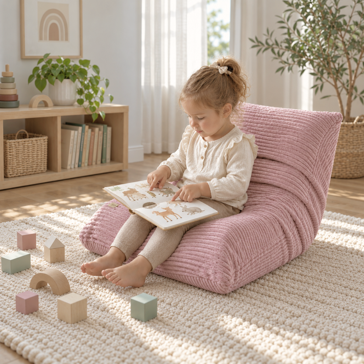 "Cozy Mooni" Ergonomic lounge chair with 4-zone system