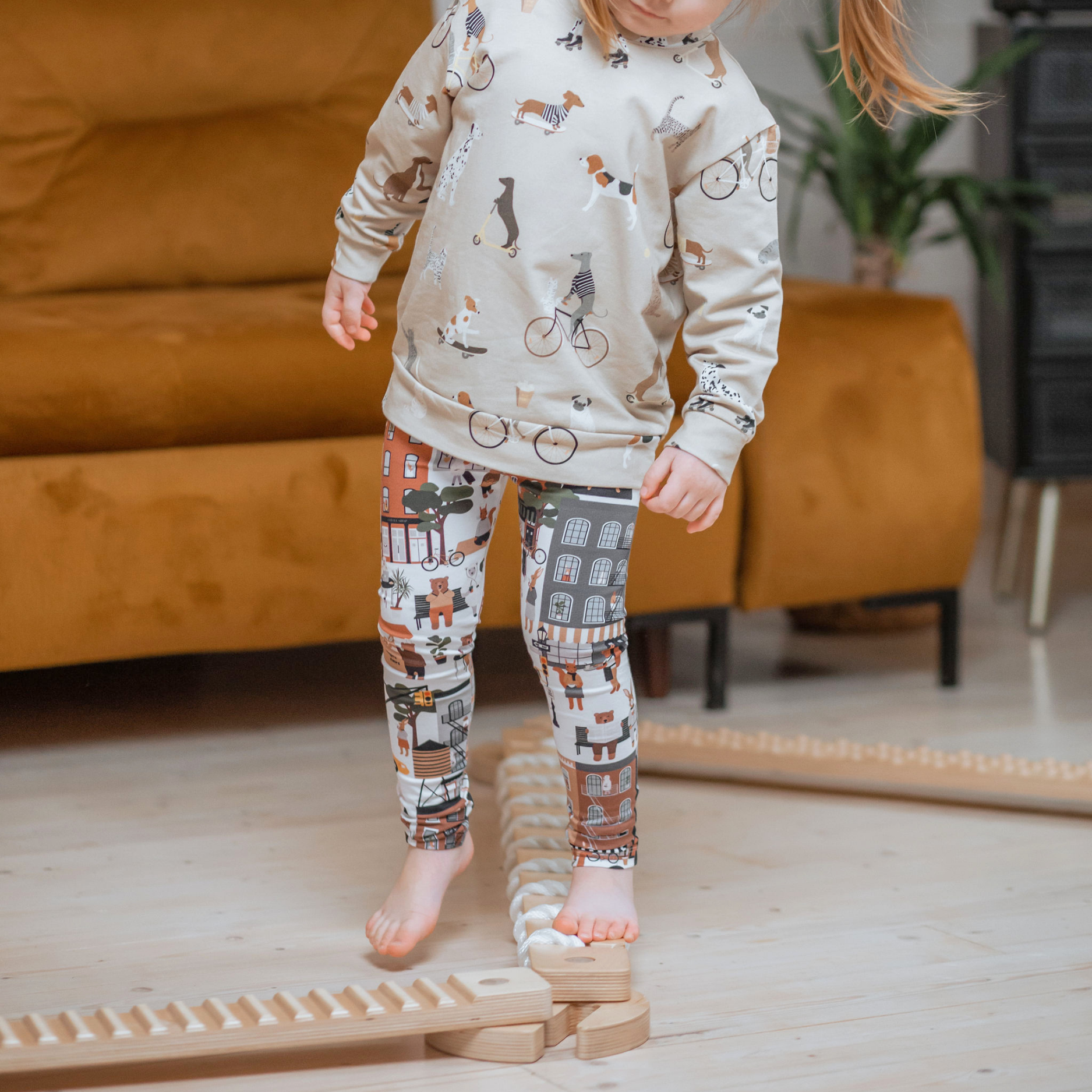 TipiToo® – Schwebebalken Set aus Holz mit 3 Elementen