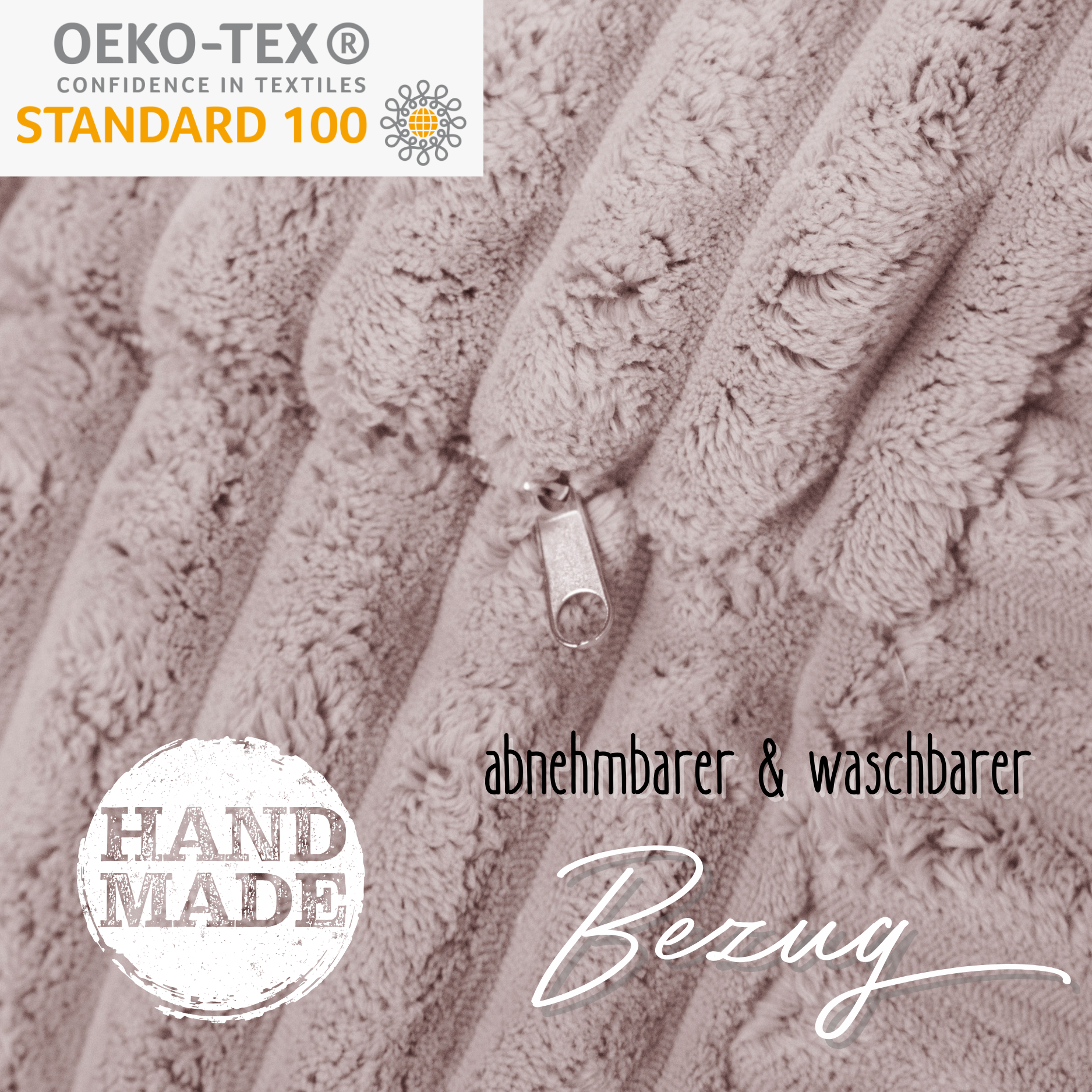 "Fluffy Cloud" Kinder-Sitzsack 80x85cm mit EPS Perlen