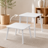 Tulla® Kindertisch – Mitwachsender Montessori Tisch aus Holz