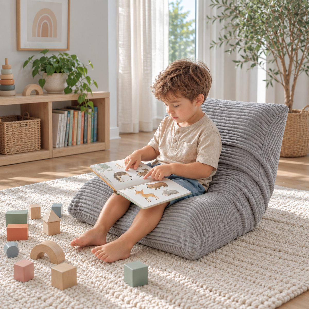 "Cozy Mooni" Ergonomic lounge chair with 4-zone system