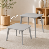 Tulla® Kindertisch – Mitwachsender Montessori Tisch aus Holz